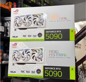 NOUVELLE Carte graphique de jeu A-SUS Astral GeForce RTX 5090 32 Go GDDR7 OC Edition refroidie par ventilateur, blanche, pour ordinateur de bureau, carte graphique RTX5090 - Product Image 1