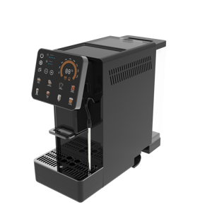 Cafetera Totalmente Automática, Cafetera Espresso Profesional Inteligente para Oficina con Tubo para Leche - Product Image 1