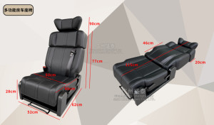 Asiento Plegable Manual Personalizado para RV, Asiento Individual Multifuncional para <span class=keywords><strong>Camper</strong></span> Van con Cinturón de Seguridad para Remodelación Interior de Vehículos - Product Image 4