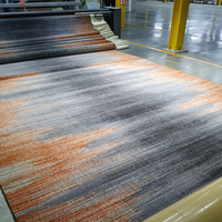 Umweltfreundliche Nylon-Axminster-Teppichrollen mit Aufdruck für Hotelhallen und Gewerbe, Moderner Stil