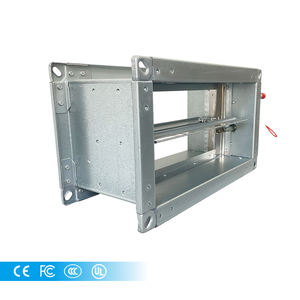 ステンレス鋼電気空気弁ボリュームコントロールダンパー電動防火ダンパーすべてカスタマイズ可能 - Product Image 2