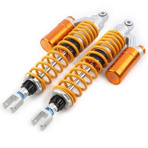 Resorte de 7mm, 400mm, 425mm, suspensión de amortiguadores de motocicleta para Kymco Xtown <span class=keywords><strong>300</strong></span> <span class=keywords><strong>Honda</strong></span> Yamaha Suzuki Kawasaki Quad ATV - Product Image 4
