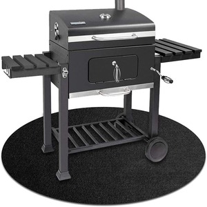 <span class=keywords><strong>Barbecue</strong></span> à charbon de bois en fer <span class=keywords><strong>sur</strong></span> <span class=keywords><strong>mesure</strong></span>, pour l'extérieur, le camping, en métal noir, sans fumée, avec chariot - Product Image 6