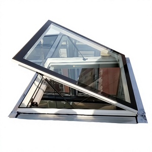 Fenêtre <span class=keywords><strong>de</strong></span> toit intelligente à capteur, étanche, électrique, en alliage d'aluminium, avec ventilation et éclairage naturel - Product Image 1