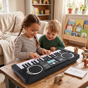 Offre Spéciale 37 touches clavier de <span class=keywords><strong>piano</strong></span> électronique apprentissage de la <span class=keywords><strong>musique</strong></span> Simulation éducative enfants bébé jouets Instrument de <span class=keywords><strong>musique</strong></span> pour les enfants - Product Image 6