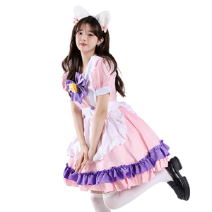 Les sentiments <span class=keywords><strong>de</strong></span> la nouvelle robe <span class=keywords><strong>de</strong></span> femme <span class=keywords><strong>de</strong></span> chambre japonaise protègent la résidence royale. Costume <span class=keywords><strong>de</strong></span> personnage <span class=keywords><strong>de</strong></span> dessin animé Lolita pour femme - Product Image 3