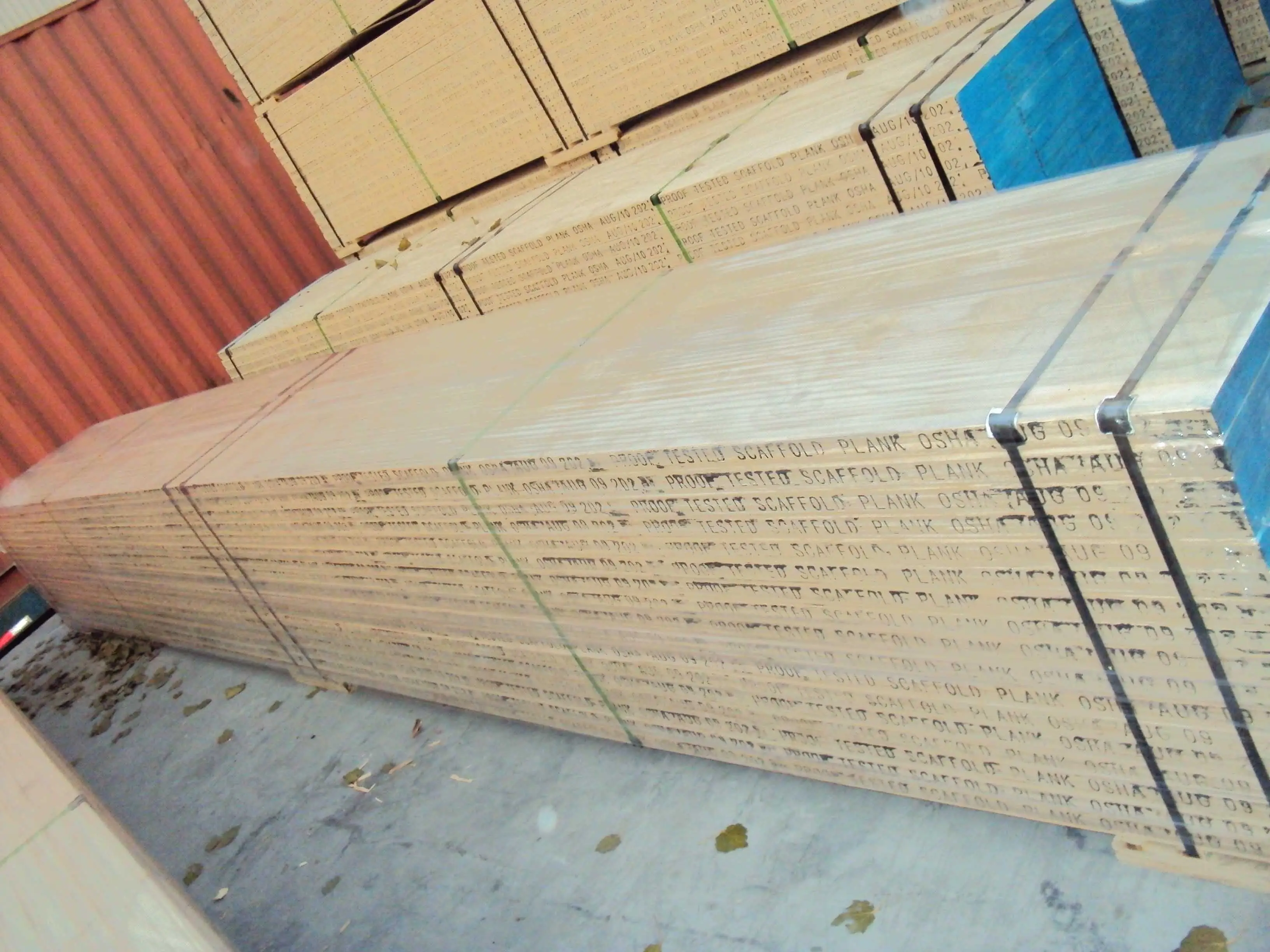 ADTO OSHA Wooden Andaime Board Deck LVL andaimes prancha para construção