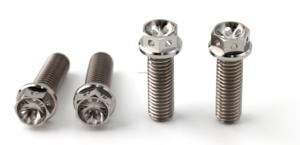 Nhà máy nóng bán <span class=keywords><strong>GR5</strong></span> Titan mặt bích bu lông với lỗ khoan cho đầu máy OEM Titan <span class=keywords><strong>Fastener</strong></span> - Product Image 5