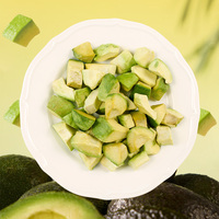 Avocat déshydraté FD, collation saine, blocs en vrac sous vide, 1 kg, durée de conservation de 18 mois, stockage à température ambiante