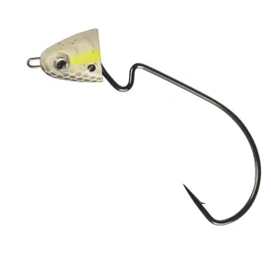 Nuovo arrivo Jigging Fishing Jigging Lures testa di Jig per la pesca in acqua salata con un prezzo economico