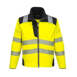 PORTWEST-Veste Softshell haute visibilité T402YBRM PW3 jaune/noir-EAN 5036108288984 HI-VIS WORKWEAR - Product Image 1