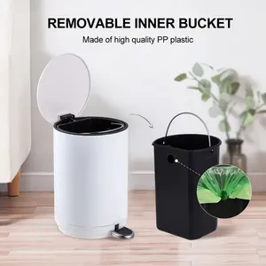 Top Quality New Arrival Durable Using Office Household Airtight Trash Bins For Home And Hotel