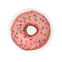 Mini puzzle publicitaire personnalisé avec impression de donuts, idéal pour les événements et souvenirs