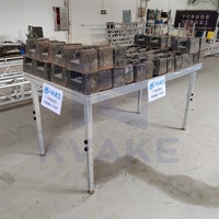 Plate-forme de scène de concert pliante en alliage d'aluminium certifié TUV personnalisé de 1400kg avec logo gratuit pour spectacle événementiel