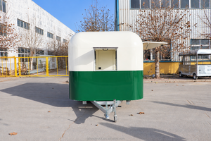 Rimorchio Mobile Commerciale in Acciaio Inossidabile per Snack, <span class=keywords><strong>Hamburger</strong></span>, <span class=keywords><strong>Pizza</strong></span> e Gelato - Product Image 5