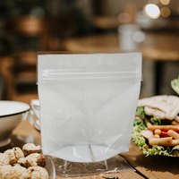 Hdpe/ldpe Sacs De Fruits De Raisin Protection Respirant Champignon Imprimé Laitue En Plastique Gel Pop Filets de Poisson Sac D'emballage