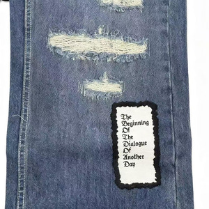 Yüksek kaliteli kadın rahat kot pantolon düz bacak orta bel kadın pantolon - Product Image 3