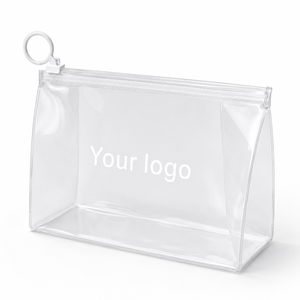 Wholesale Customize Waterproof Pvc <b>Transparent</b> Clear Travel Toilet <b>Bag</b> Printed Plain <b>Makeup</b> Custom Printed Logo Cosmetic <b>Bags</b> - Product Image 5