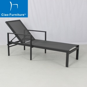Chaises longues en aluminium extérieures de bride de meubles de plate-forme de <span class=keywords><strong>piscine</strong></span> de loisirs pour l'<span class=keywords><strong>hôtel</strong></span> - Product Image 2