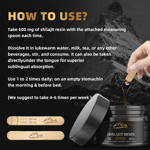 Grosir Resin <span class=keywords><strong>Shilajit</strong></span> organik 50G suplemen Herbal 100% alami murni Resin Himalaya - Product Image 6