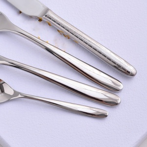 European Style <b>Mirror</b> 304 Stainless Steel 4pcs Cutlery Set - Product Image 5