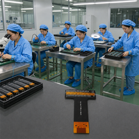 Cavo Flessibile Piatto FPC di Alta Qualità per PCB Rogers PCBA, Produzione di Circuiti Stampati con Schermatura RF/EMI ENIG 35um
