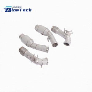 Downpipe + Tubo Frontal de Acero Inoxidable T304 con Protector Térmico para Maserati MC 20 3.0T, Montaje Directo, 2020-2025 - Product Image 2
