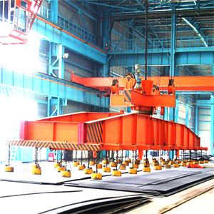 Grue de pont à double faisceau électromagnétique de manipulation de métaux lourds - Product Image 3