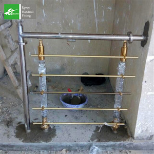 中国サプライヤーメーカーの近代的なステンレス鋼クリスタルアクリル階段手すり柱付き屋外用 - Product Image 6