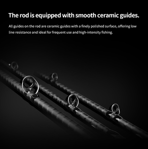 Canna da Pesca Takuma Monster Carbon ad Azione Rapida per Lanci Lunghi, Pesca alla Carpa, Peso Esca 8-10kg, Canna da Baitcasting per Laghi e Fiumi - Product Image 5