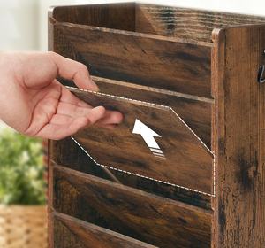 Organisateur de <span class=keywords><strong>bureau</strong></span> en bois <span class=keywords><strong>avec</strong></span> mini-<span class=keywords><strong>tiroir</strong></span>, boîte de rangement de <span class=keywords><strong>bureau</strong></span>, étagère d'organisation de <span class=keywords><strong>bureau</strong></span>, support pour maquillage et papeterie, meuble de rangement - Product Image 2