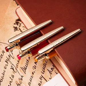 Stylo <span class=keywords><strong>gel</strong></span> zèbre japonais JJ56 stylo à bille d'<span class=keywords><strong>action</strong></span> de pression de barre en métal de couleur rétro stylo signature d'affaires haut de gamme papeterie de bureau - Product Image 3