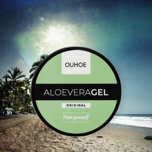 OUHOE Organic <b>Aloe</b> <b>Vera</b> Gel Deep Moisturizing Face Skin Refreshing Relief <b>After</b> <b>Sun</b> Redness Repair Lotion - Product Image 3