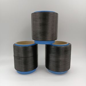 Graphene fiber conductive filament yarn for anti-static fabric