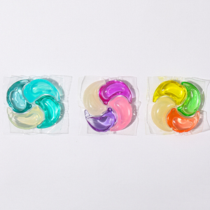 Capsules de <span class=keywords><strong>lessive</strong></span> en gel hypoallergéniques 8X concentrées écologiques jetables 2026 4 1 50 pour vêtements, parfum frais 72 heures - Product Image 2