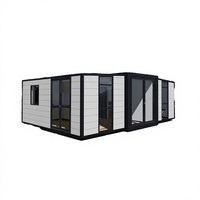 Casa Contenedor Plegable Portátil de Alta Calidad de 20 pies, Casa Contenedor Prefabricada Plegable y Móvil