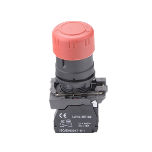 Interrupteur à bouton-poussoir en aluminium IP65 10A 1NO pouvant être combiné avec d'autres composants pour créer une boîte de commande personnalisée - Product Image 4