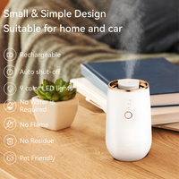 Diffuseur d'arômes sans eau SCENTA pour la maison, nébuliseur de parfum, diffuseur d'huiles essentielles sans fil de luxe pour porte-gobelet de voiture 10 ml, vente en gros