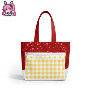 Bolsa de Mano Personalizada de Gran Capacidad en Tela Satinada para Pins y Badges, Estilo Japonés Itabag - Product Image 2