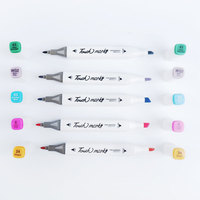 Ensemble de marqueurs d'art professionnels, stylo à peinture permanente à l'alcool avec 24, 30, 36, 40, 48, 60, 80, 100, 120, 168 couleurs au choix