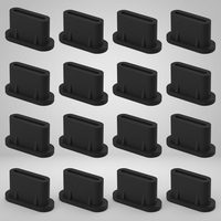 Bouchon anti-poussière USB-C pour smartphone Android, bouchon de protection pour port de charge Type-C, bouchon anti-poussière Type C