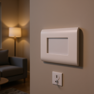 4 Way Pearl Plate Compatible With Vimar Arke <b>Dimmer</b> Switch - Product Image 3