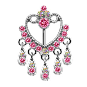 Ensemble de <span class=keywords><strong>piercing</strong></span> de nombril en acier inoxydable rose, bouchon de nombril, épingle de nombril, chat, libellule, <span class=keywords><strong>pistolet</strong></span>, papillon, <span class=keywords><strong>piercing</strong></span> de nombril en stock - Product Image 6