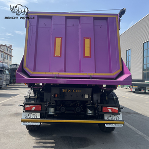 รถพ่วงกึ่งพ่วงแบบยกเทท้าย 4 เพลา รุ่น <span class=keywords><strong>Stock</strong></span> Hstar ทรงสี่เหลี่ยม สำหรับงานหนัก โครงสร้างเหล็กแรงดึงสูง ระบบไฮดรอลิก บรรทุกได้ 40 ตัน - Product Image 2