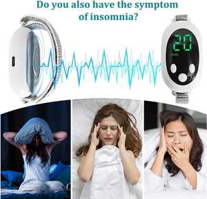 Dispositivo de ayuda para dormir nocturno de mano para uso en el hogar, instrumento para dormir con microcorriente, mejora el alivio de la ansiedad - Product Image 5