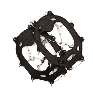Crampons antidérapants en acier à 19 points, directement de l'usine - Grips de neige en TPE pour la randonnée/la montagne avec système de verrouillage rapide - Product Image 5