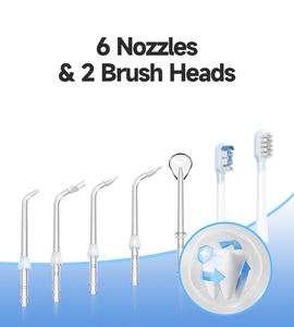 Brosse à dents électrique deux en un et hydropulseur portable Soins bucco-dentaires ménagers Poinçon <span class=keywords><strong>dentaire</strong></span> transfrontalier Laveuse de nettoyage des dents - Product Image 5