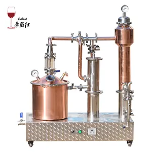 Machine de distillerie de gin à l'huile essentielle de lavande à l'huile de rose multifonctionnelle de 20L