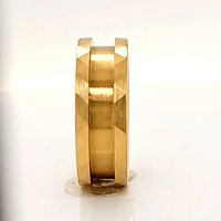 18 Karat 24 Karat vergoldeter Wolfram stahl Edelstahl Titan Wolfram Ring Core Blank für Inlay