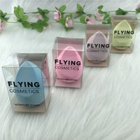 Éponge de maquillage pour le visage Puff Beauty sans latex, marque privée, ensemble d'éponges de maquillage avec design triangulaire, lavable, 40x60mm